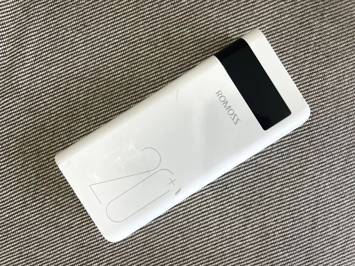 罗马仕ROMOSS牌移动电源。（资料图）