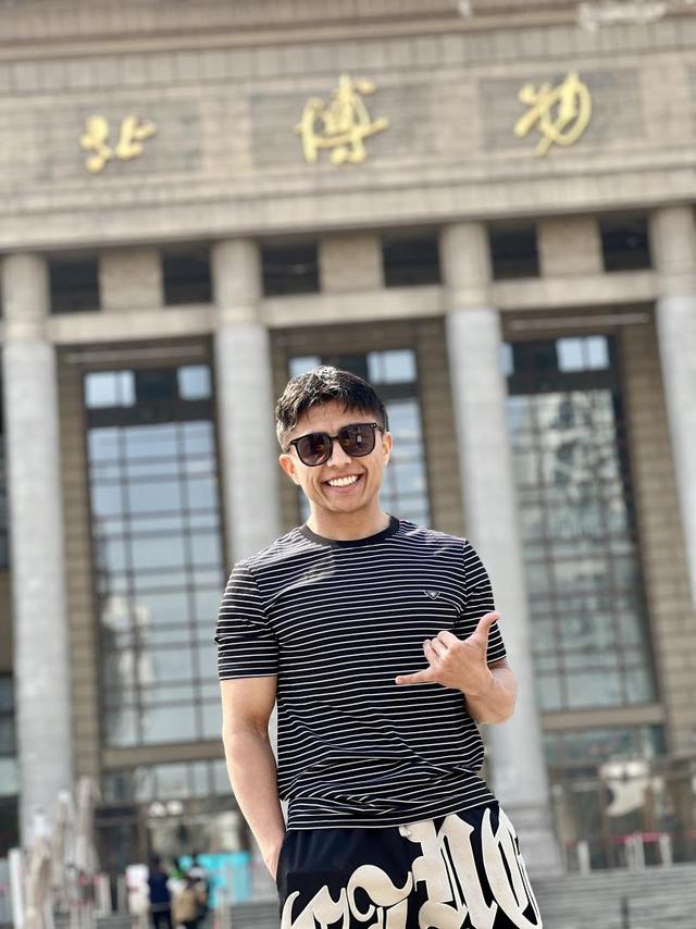 乌兹别克斯坦留学生拉姆兹别克 受访者供图