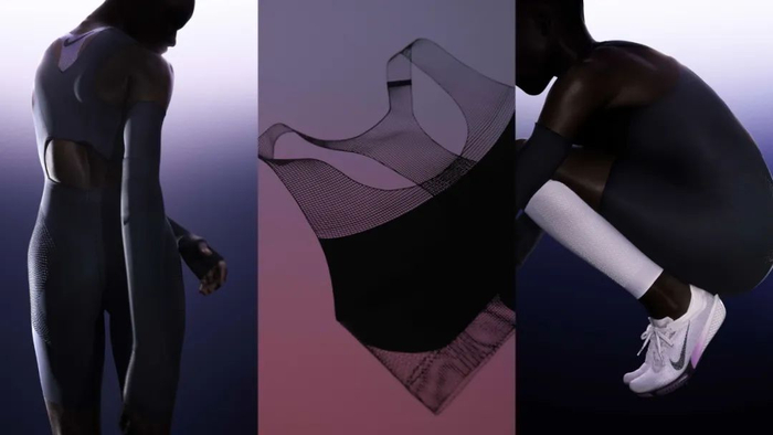 从左至右：Fly Suit、FlyWeb、Victory Elite FK