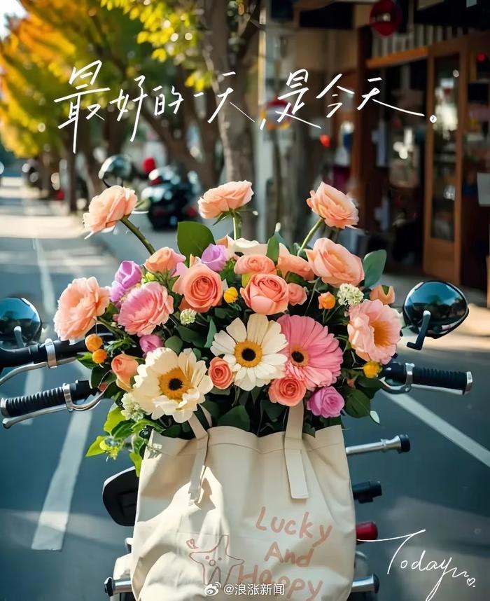 心怀希望万物可爱，早安美好恰逢其时