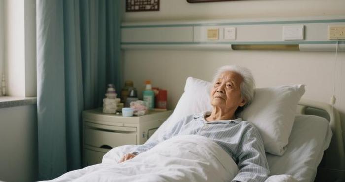 老太太和丈夫丁克43年，临终前来了一家三口，丈夫：快叫妈！