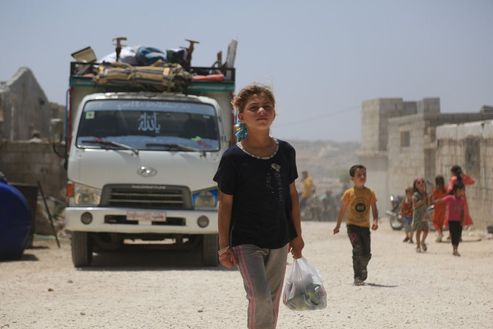 当地时间2025年5月27日，叙利亚伊德利卜，叙利亚民众重返家园。