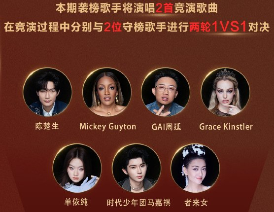 袭榜歌手麦可·布雷将竞演两轮