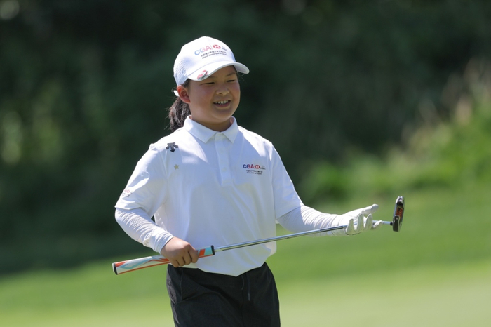 王家美在比赛中。