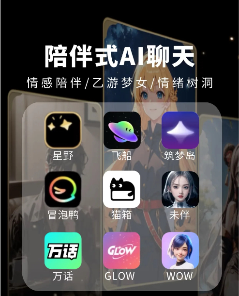 （一位用户对AI陪伴产品的测评列表/图源：社交平台） 