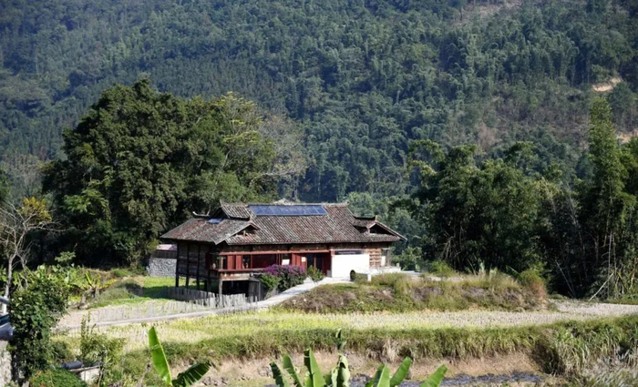 △坝盘村民居。图片来源：贵州民政