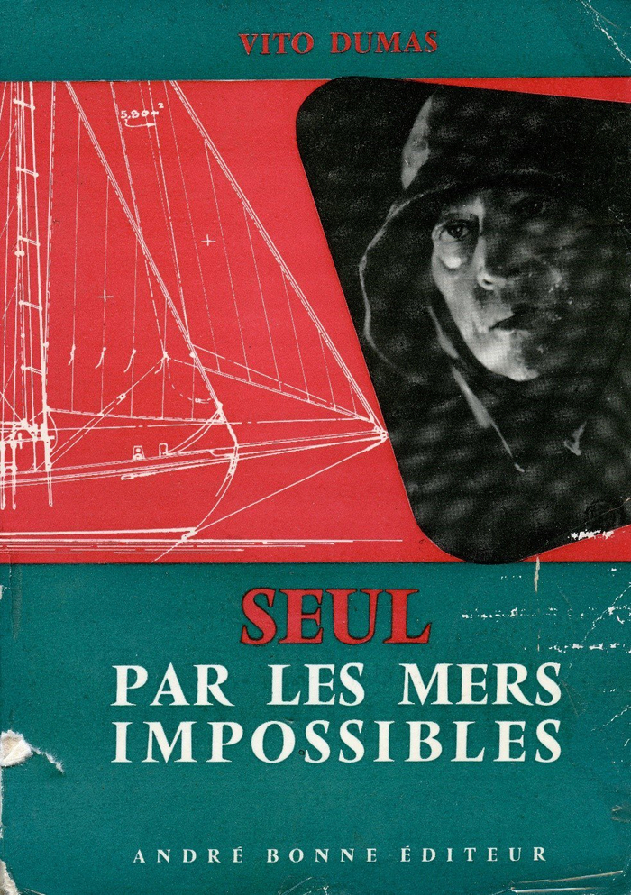维托·杜马斯，《独自穿越不可能之海》法语版封面