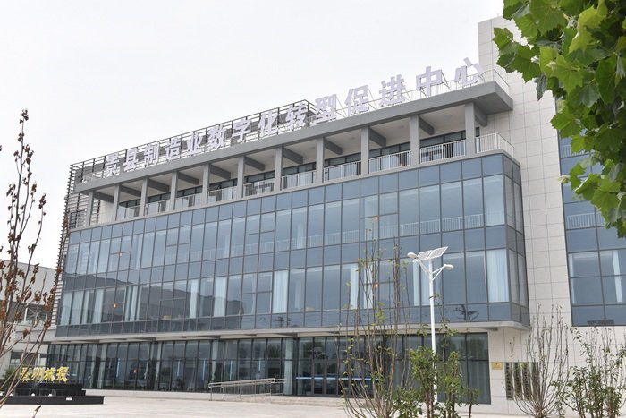 景县制造业数字化转型促进中心外景。高雷 摄