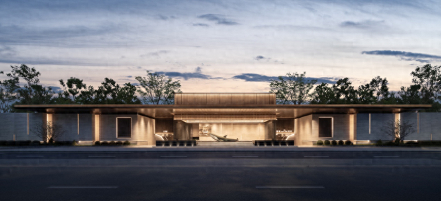 龙湖御湖境示范区实景图