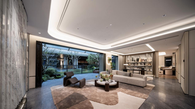 龙湖御湖境建面约130㎡样板间实景图