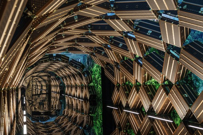 “路易号”内景。图片来源：路易威登