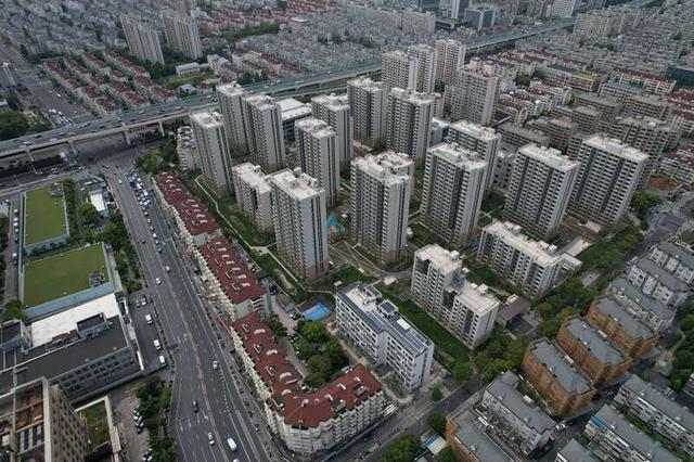 原拆原建后的彭一小区。静安区新闻办供图