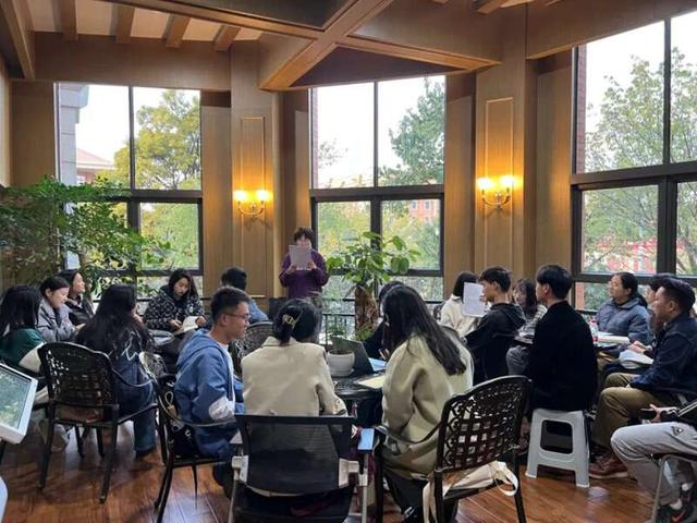 云南大学“青马工程”卓越班学员的读书分享会。受访者供图
