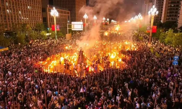 火把节资料图片。图据西昌融媒