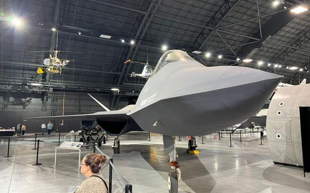 博物馆中的YF-23 编辑自摄 