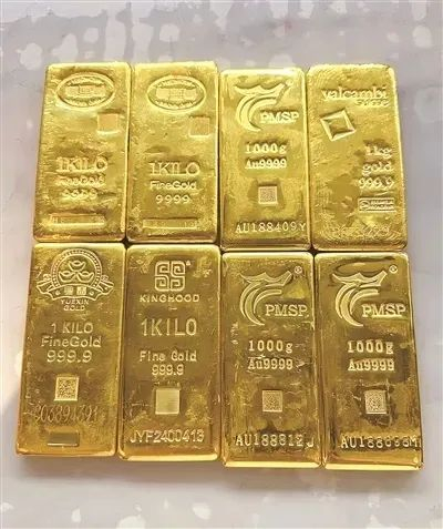 温先生售出的8千克黄金