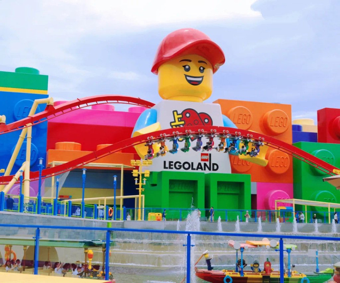 乐高乐园“乐高大飞车” 金山区 供图