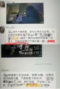 天津一公司被曝体罚员工在地上狗爬。图/受访者提供 