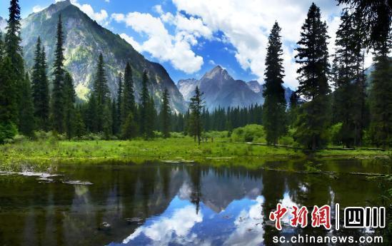 夏日王朗风光。 胡宇 摄