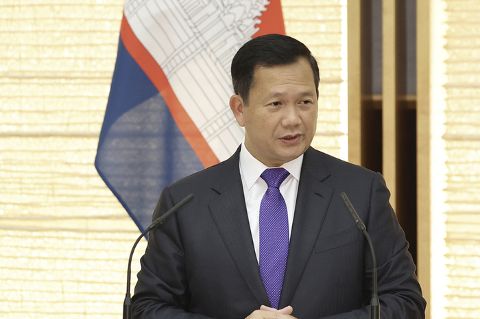 柬埔寨首相洪玛奈 资料图 图源：视觉中国