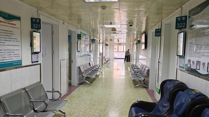 孩子就诊的医院。图/极目新闻