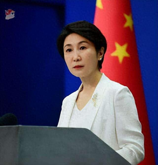 外交部发言人毛宁。图片来自外交部