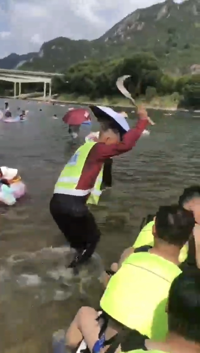 事发现场视频截图