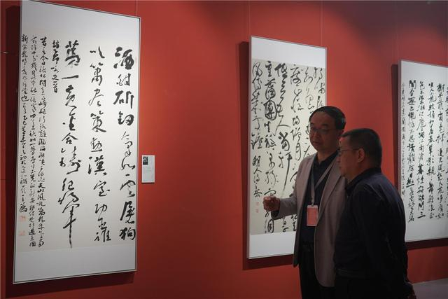 各类书法展览常年不断。（资料图）