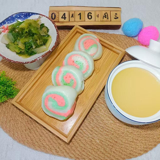 幼儿园餐食。