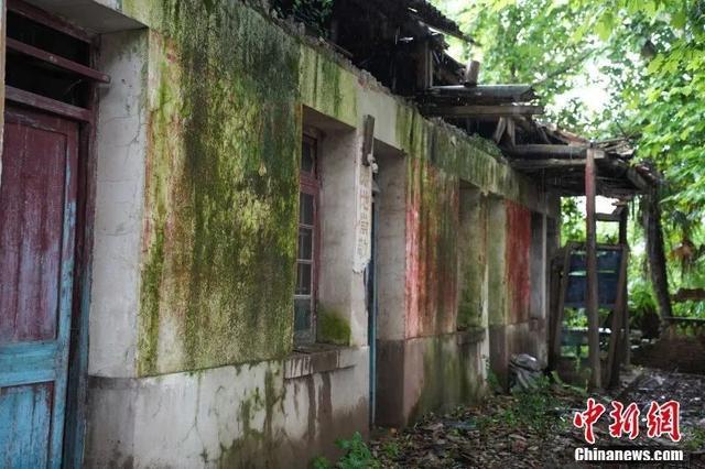 玉山机场驻防部队营地旧址。受访者供图