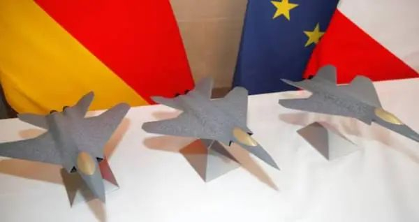 法德FCAS战斗机模型