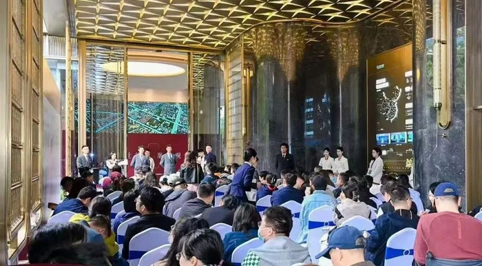  邦泰·观云朗月开盘现场图 