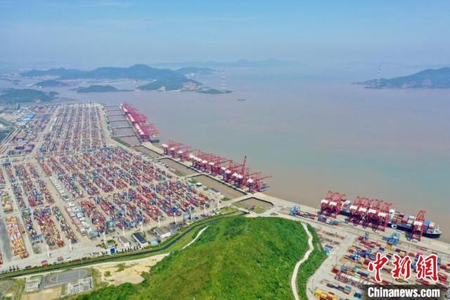 宁波舟山港。浙江省海洋经济发展厅供图