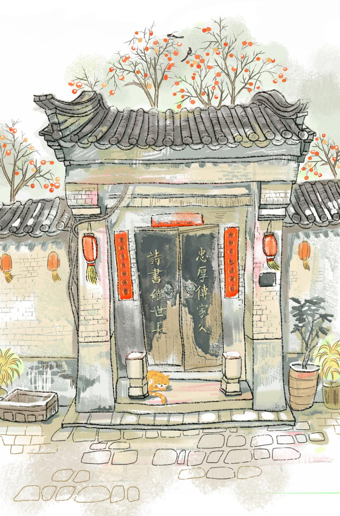 《生活中的传统文化》内页插图。