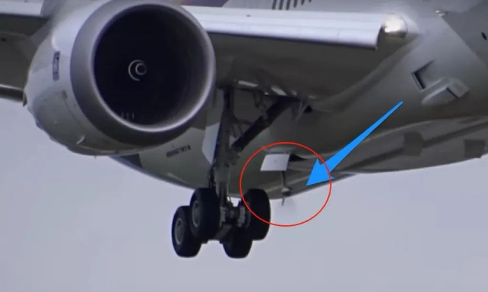 ▲波音787应急能源冲压空气涡轮（资料图）