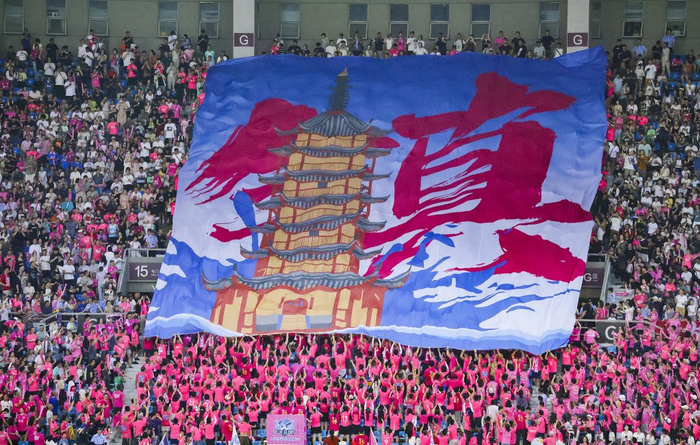 2025年7月6日晚，2025江苏省城市足球联赛第6轮，泰州Vs镇江。