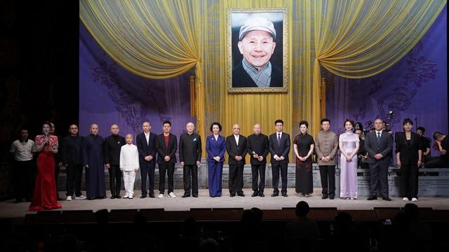 “纪念方荣翔先生诞辰100周年京剧演唱会”在吉祥大戏院上演。北京日报客户端记者 方非摄