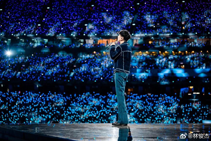 图片来源：林俊杰个人微博。