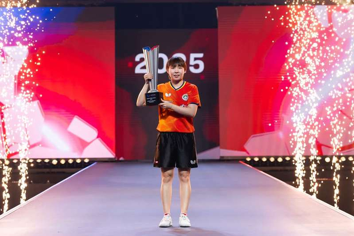 朱雨玲拿下复出后最重要的一个冠军。 WTT供图