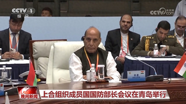 印度拒签上合组织国防部长会议联合声明。图为印度防长辛格。 