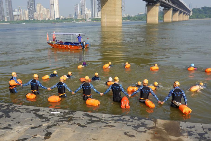 一号方队队员训练。李一钒 摄