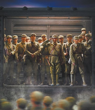 电影《长津湖》海报。（以上图片均为资料图片）