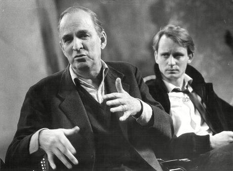 伯格曼（前）与年轻时的斯卡斯加德