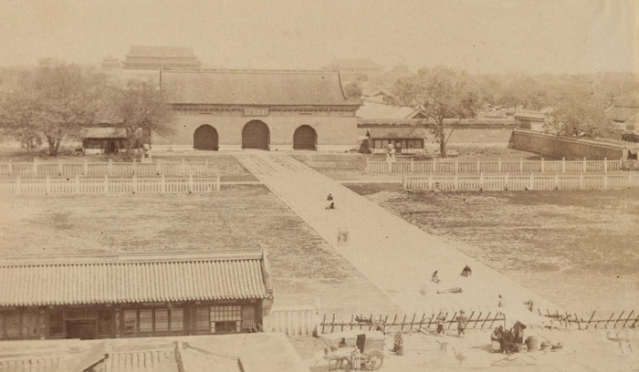 约1880年，大清门
