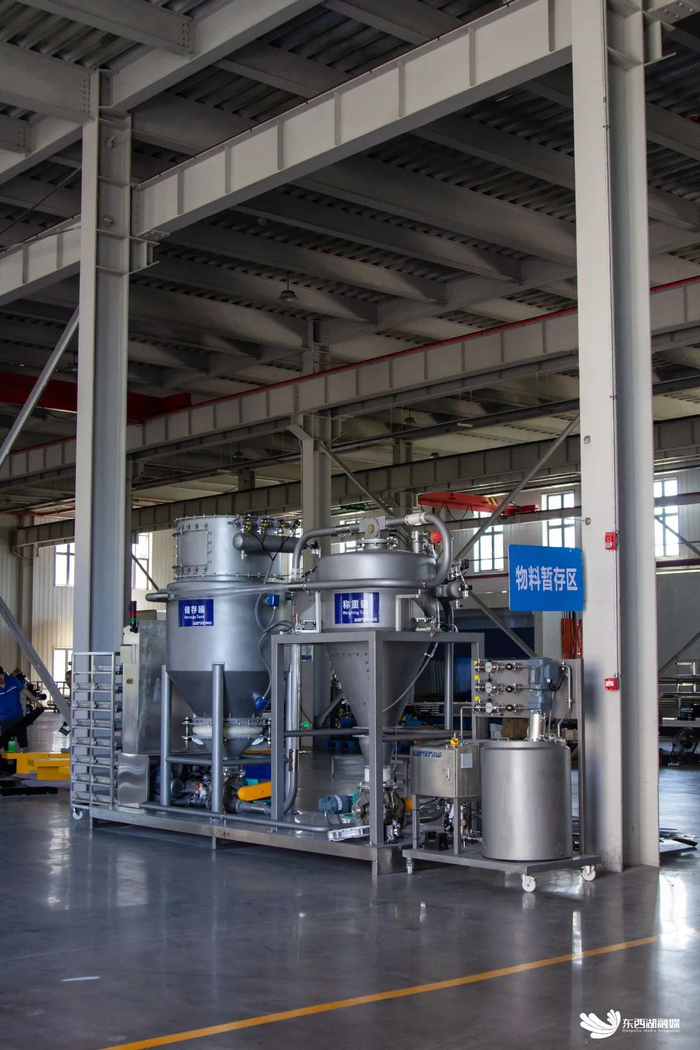 肯信物料暂存区。