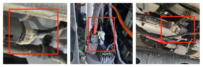 小鹏汽车售后涂抹的密封胶 车质网