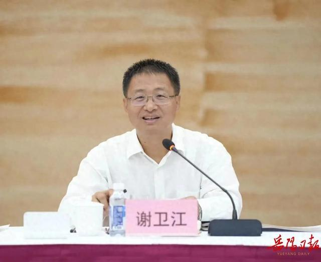 谢卫江 资料图 图源：岳阳日报