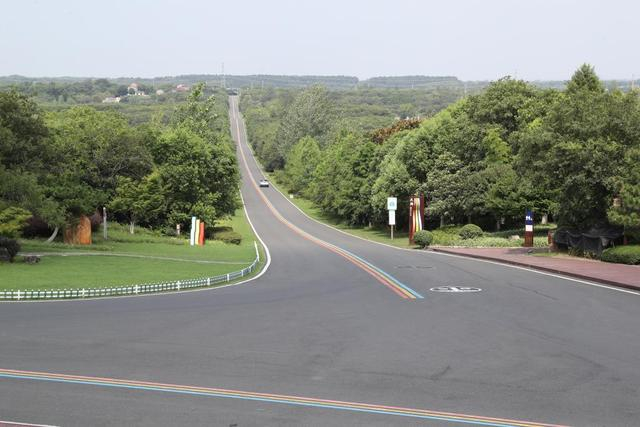 这是位于江苏省溧阳市的溧阳1号公路。新华社记者龚兵 摄