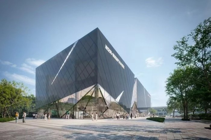 比亚迪合肥迪空间项目效果图，图片来源：蜀山发布