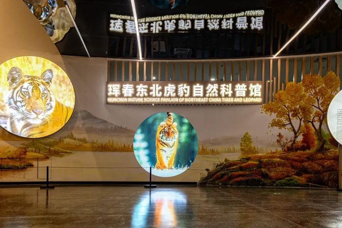 珲春东北虎豹自然科普馆。（图/视觉中国）